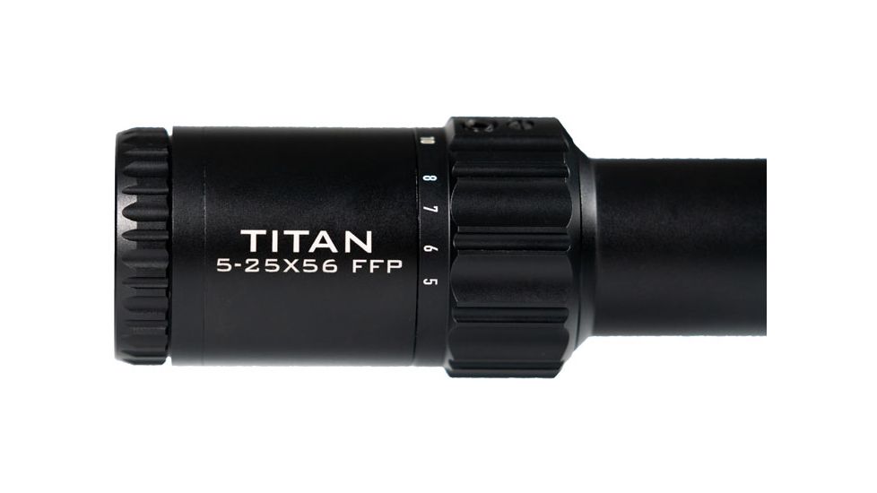 Element Optics Titan Rifle Scope, 5-25x56mm, 34mm Tube, First Focal Plane, EHR - 2D Reticle MOA, Matte Finish, Black, 50023, EDEMO1