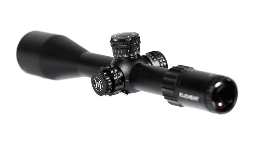 USED Element Optics Titan Rifle Scope, 5-25x56mm, 34mm Tube, First Focal Plane, APR-2D MOA Reticle , Matte Finish, Black, ELE50023, EDEMO1, Condition Parts Only/Salvage, Defective