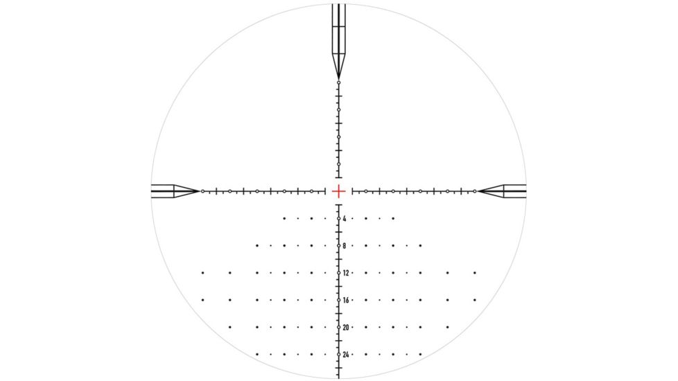 USED Element Optics Titan Rifle Scope, 5-25x56mm, 34mm Tube, First Focal Plane, APR-2D MOA Reticle , Matte Finish, Black, ELE50023, EDEMO1, Condition Parts Only/Salvage, Defective