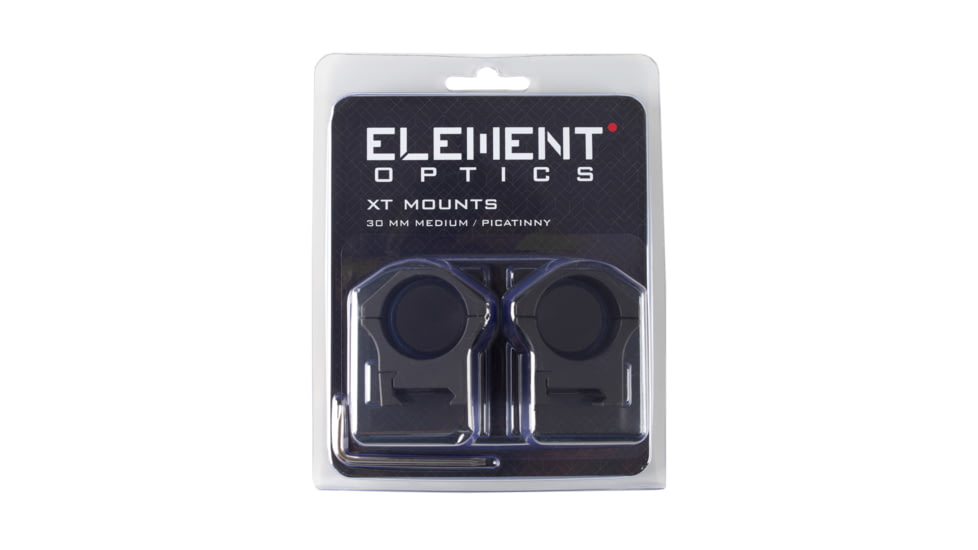 Element Optics XT Riflescope Mount, 30mm, Picatinny, Medium, 54010