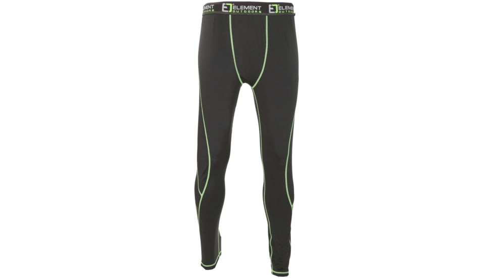 Element Outdoors Kore Series Lightweight Long Underwear - Mens, BLACK, 2X-Large, KS-LLU-2XL-BK