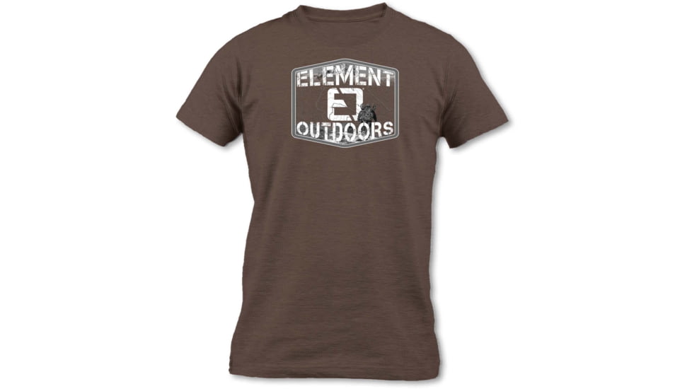 Element Outdoors Tracker Short-Sleeve T-Shirt - Mens, Expresso, MEDIUM, SS-TT-M-EX