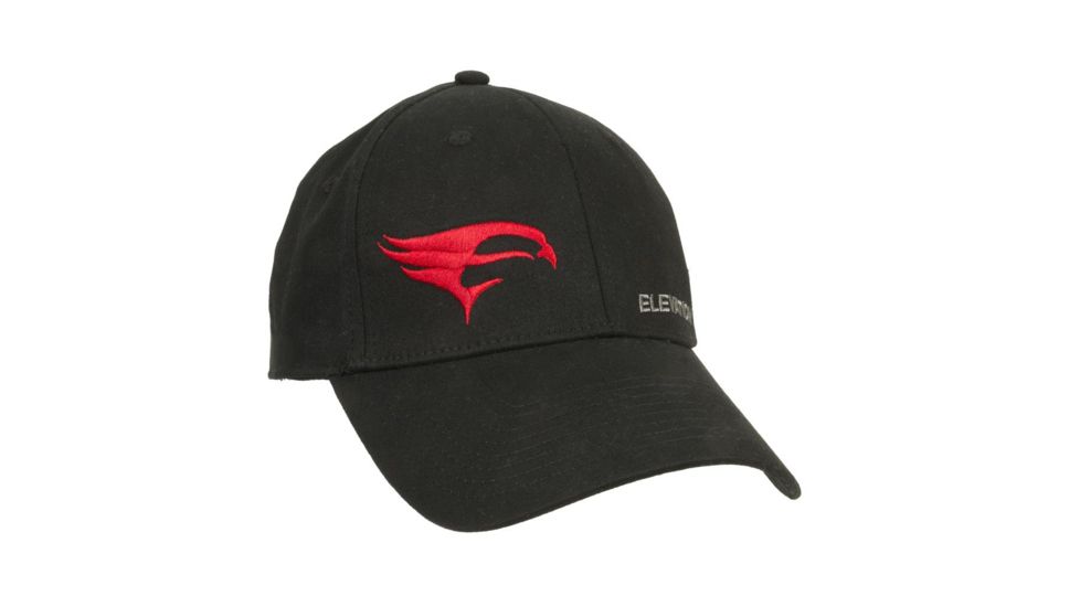 Elevation Fitted Hat, Red/Black Universal Fit 13065