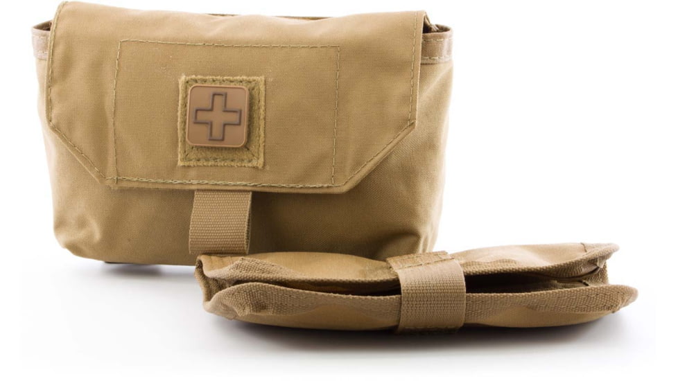 Eleven 10 Cab Medical Pouch &amp; Wallet, Coyote, CAB-QC-CYT
