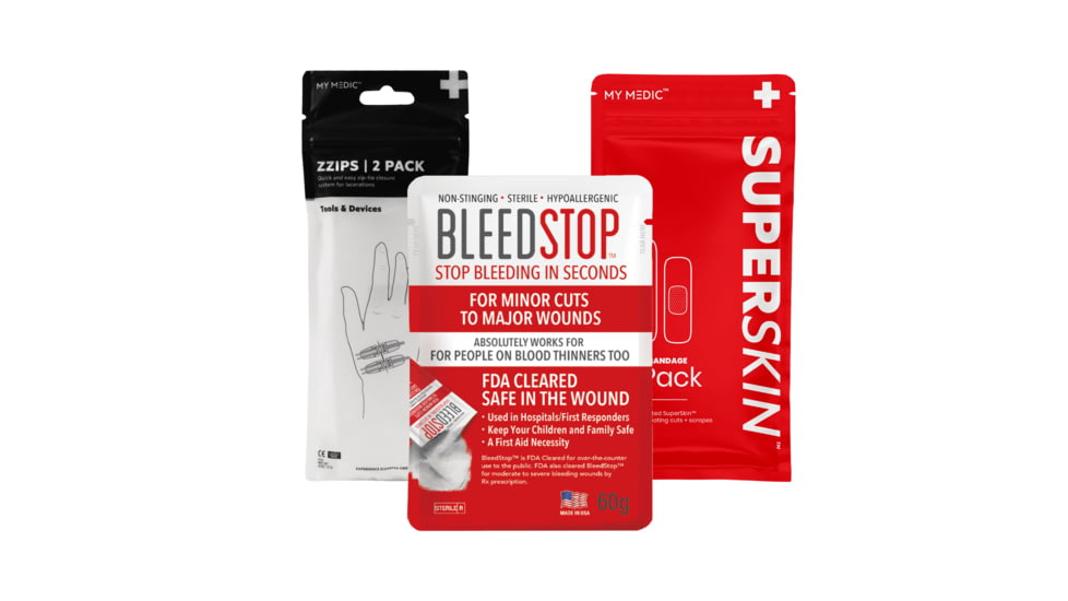 Eleven 10 Super Bleed Stopper Bundle 66667E82, MM-BNDL-BLD-STP-60g-ZZIP-2PK-BNDG-AC-12PK