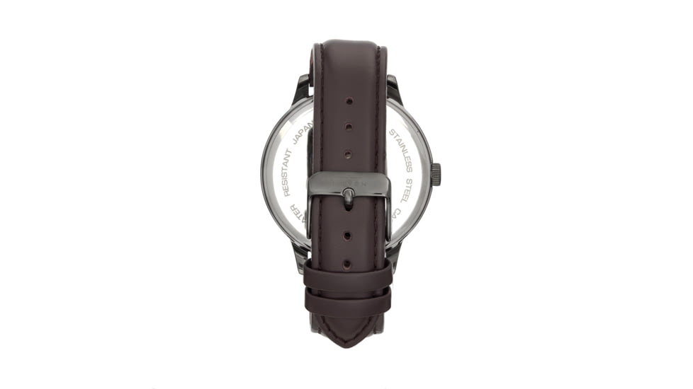 Elevon Sabre Watch w/Date - Mens, Black/Brown, One Size, ELE121-5