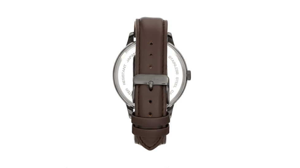 Elevon Sabre Watch w/Date - Mens, Goldenrod/Brown, One Size, ELE121-6