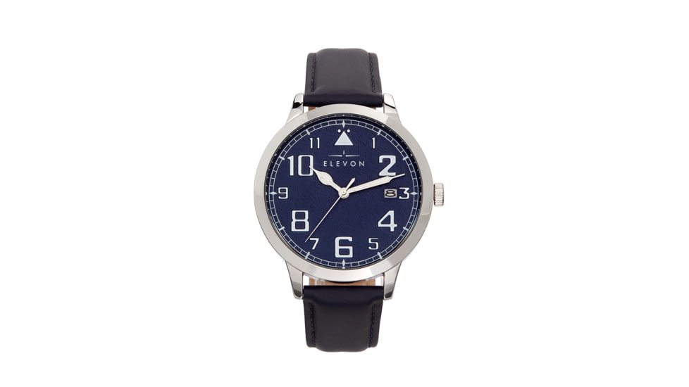 Elevon Sabre Watch w/Date - Mens, Navy/Navy, One Size, ELE121-3