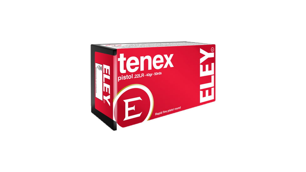 Eley Ammunition Eley Ammo Tenex Pistol .22lr 40gr. Round Nose 50-pack