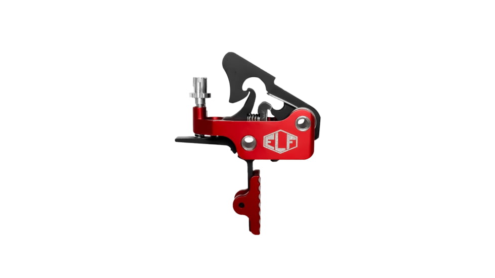 Elftmann Tactical Apex .170 Straight FA Trigger, Red, APEX-.170-R-S-FA