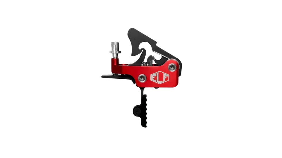 Elftmann Tactical Apex Pro Straight FA Trigger, Black, APEX-PRO-B-S-FA