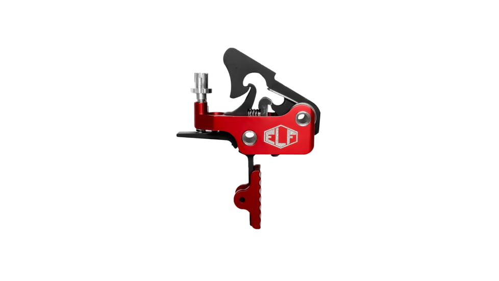 Elftmann Tactical Apex Straight FA Trigger, Red, APEX-R-S-FA
