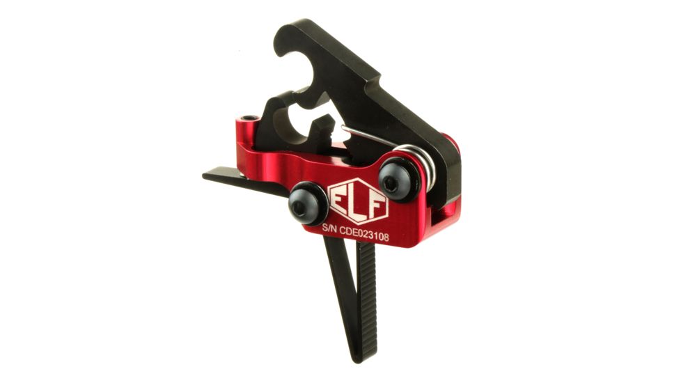 Elftmann Tactical Elf Match Pro Trigger with ELF PRO-LOCK Threaded Mounting System, Straight, MATCH PRO-S