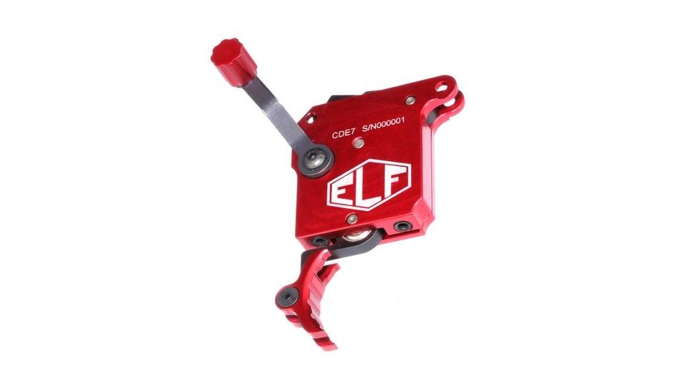 Elftmann Tactical ELF Rifle Trigger 700, Precision Shoe/Safety, w/o Bolt Release, Red ELF 700-R.CL