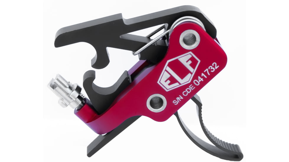 Elftmann Tactical Elftmann 3 Gun Trigger, Curved Finger, Adj 2.75-4 lbs Pull Weight, 3 GUN-C FA