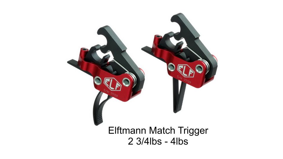 USED Elftmann Tactical Elftmann Match Trigger, Straight, Standard, MATCH-S, EDEMO2