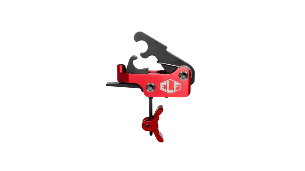 Elftmann Tactical Se Pro Curved Trigger, Red, SE-PRO-R-C