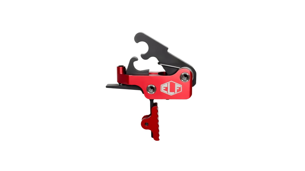 Elftmann Tactical Se Pro Straight Trigger, Red, SE-PRO-R-S