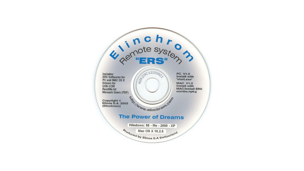 Elinchrom Cd Rom Software Pc &amp; Mac EL 19341