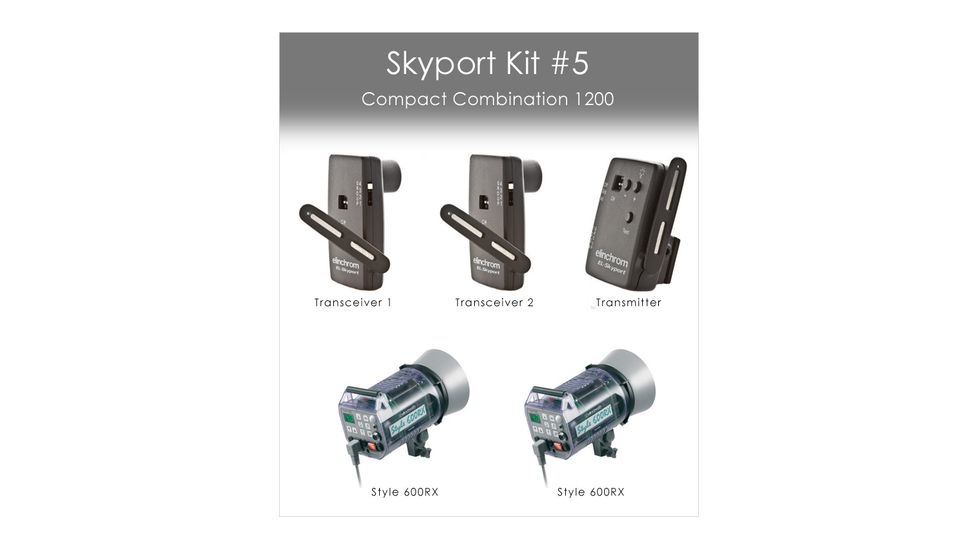 Elinchrom Power Set 5 - Compact combination 1200 (2 Style 600RX) EL-20728-2