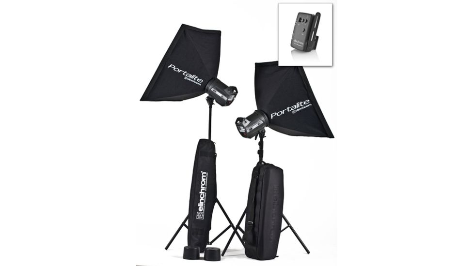 Elinchrom Style 250/500 Multi-Voltage BXRi To Go Kit with stands EL-20752KIT
