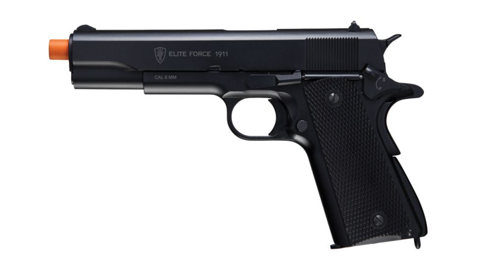 Elite Force 1911A1 Airsoft Pistol,Gen 3,6mm cal,14 Rd Capacity,Black 2279314