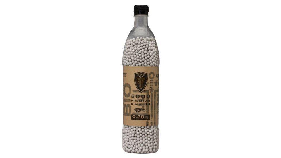 Elite Force BIO .28g Airsoft BBs,6mm,White,5000 ct 2279062