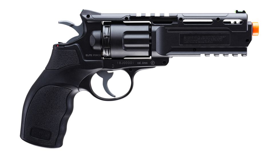 Elite Force Gen II H8R Airsoft Revolver, Black, 2279553