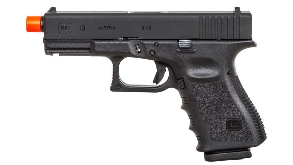 Elite Force Glock 19 Gen 3 Gas Blowback Airsoft Pistol, Black 2276303
