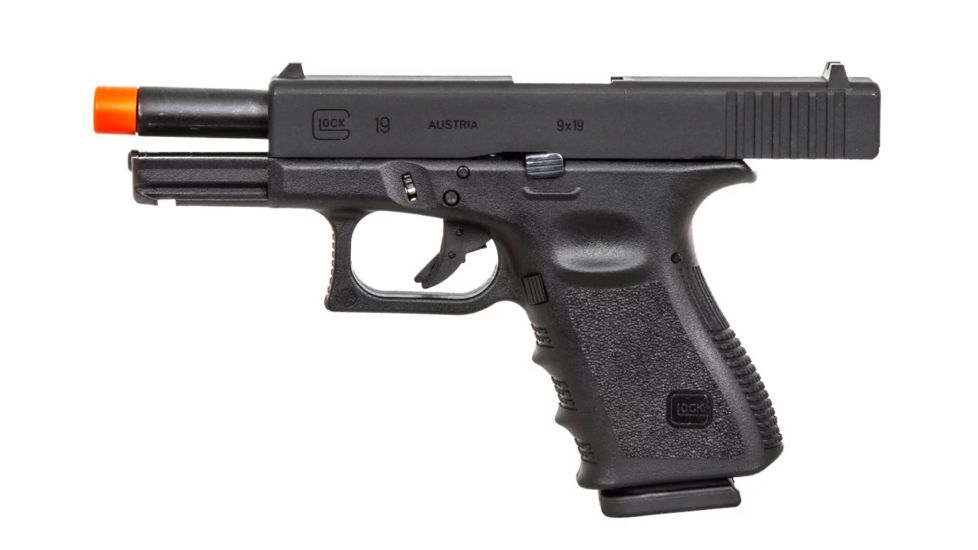 Elite Force Glock 19 Gen 3 Gas Blowback Airsoft Pistol, Black 2276303