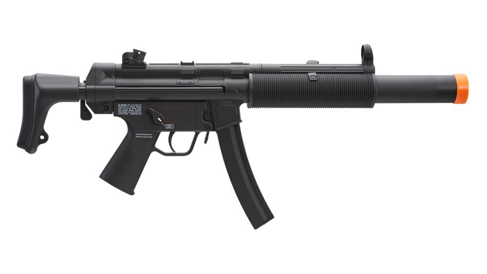 Elite Force H&amp;K MP5 SD6 Airsoft Gun w/2 200-Round 6mm Magazines, Black, 2275053