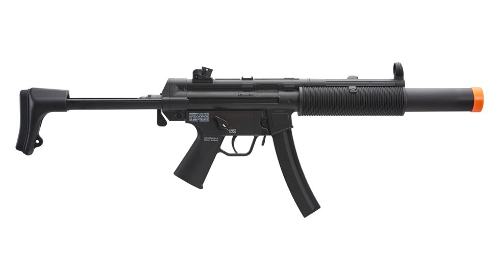 Elite Force H&amp;K MP5 SD6 Airsoft Gun w/2 200-Round 6mm Magazines, Black, 2275053