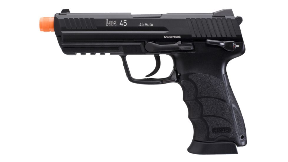 Elite Force HK 45 GBB Airsoft Pistol,6mm,28rd Capacity,Black 2275007