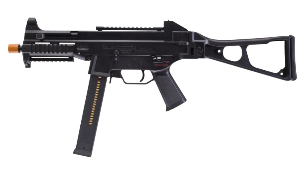 Elite Force HK UMP Airsoft AEG Rifle,6mm cal,400rd Capacity,Black 2265035