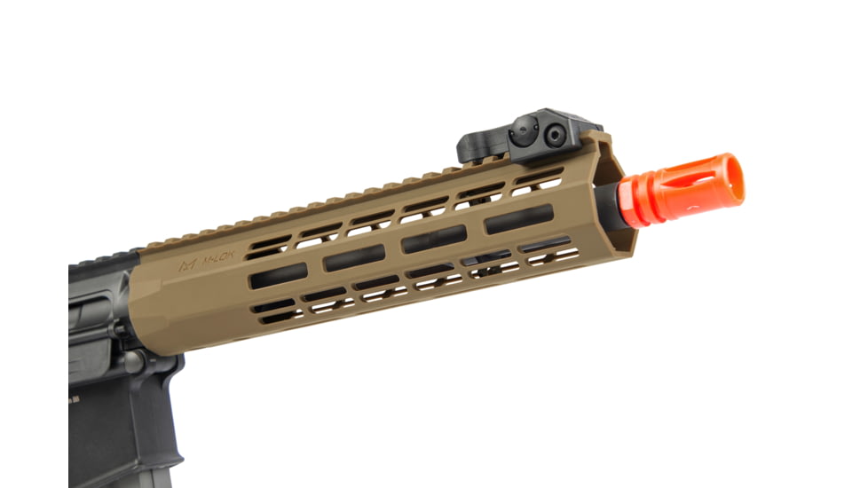 Elite Force M4 CQB Airsoft Gun, M-LOK, Black/Tan, 2279526