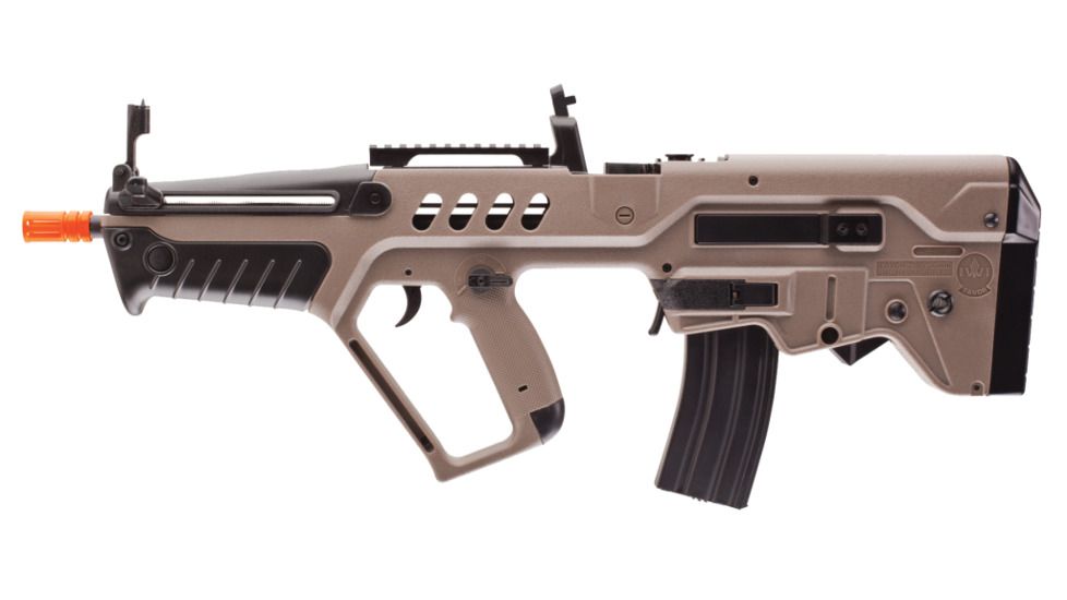 Elite Force Tavor 21 Competition Series Airsoft Rifle,6mm,300rd Capacity,Dark Earth Brown 2278051