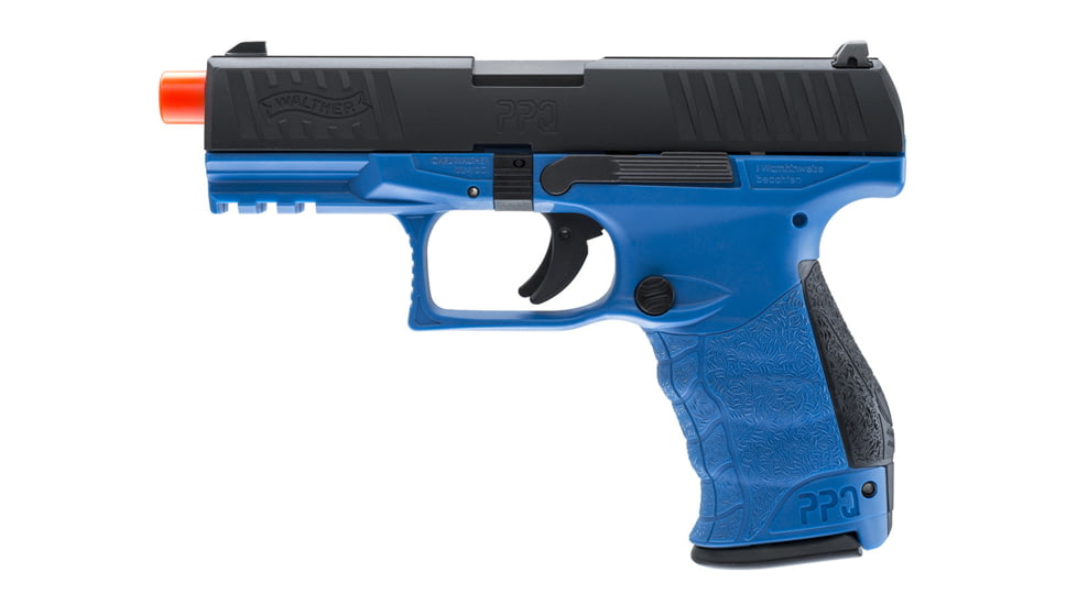 Elite Force Walther PPQ GBB Airsoft Pistol,Gen3,22rd Magazine,LE Blue 2272810