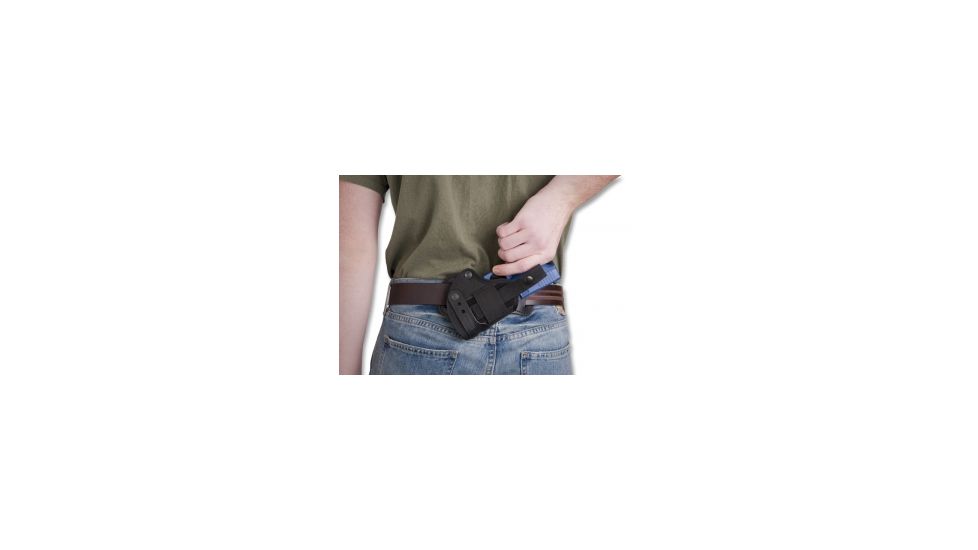 Elite Survival Systems Advanced Back Holster, Colt .380 Govt, Mustang, Left Hand - ASBH-7-LH