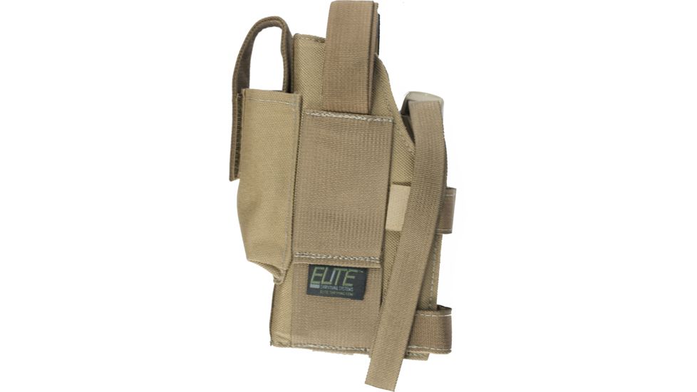 Elite Survival Systems Belt Holster, Right Hand, Coyote Tan 