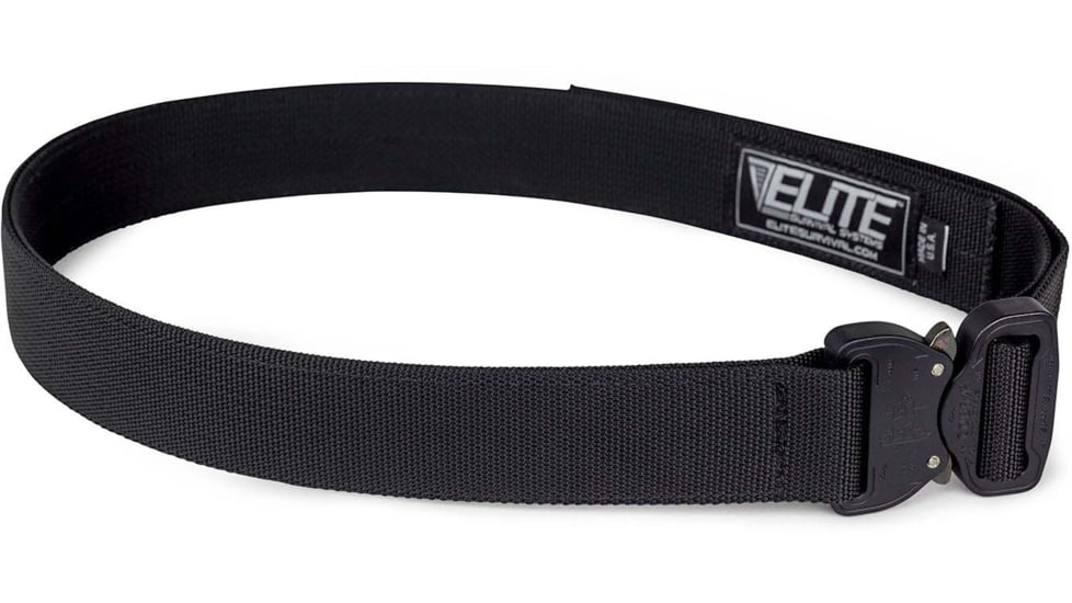 Elite Survival Systems CO Shooters Belt with Cobra Buckle, Small, Black, CSB-B-SM