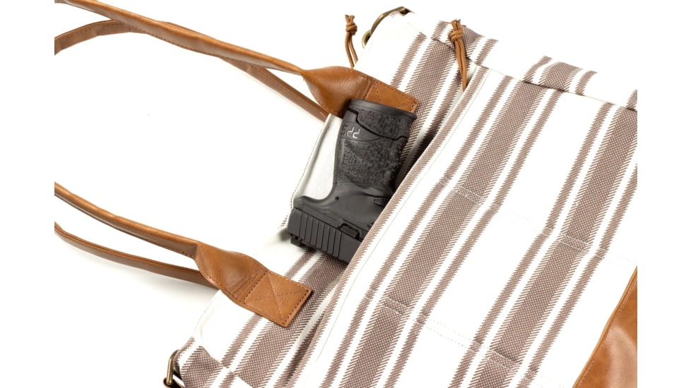 Elite Survival Systems Concealed Carry Shoulder Tote, Stripe, 8033-ST