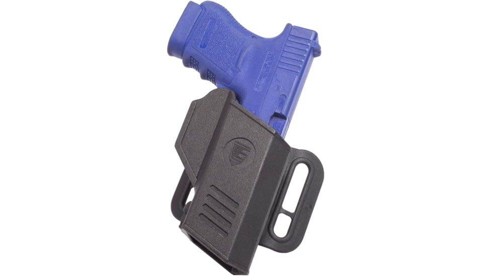 Elite Survival Systems CR Secure Auto-Locking Retention Holster, H&amp;K USP, Low Ride Belt Hanger, Left Hand, Black, CRS-BD-B-USP-LH