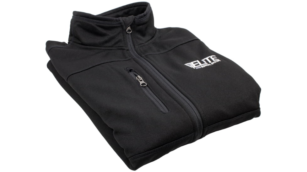 Elite Survival Systems Elite Fleece Lined Jacket, Black, Small, EFJ-B-SM