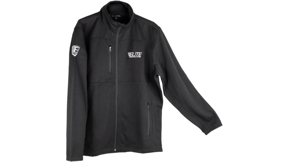 Elite Survival Systems Elite Fleece Lined Jacket, Black, Small, EFJ-B-SM