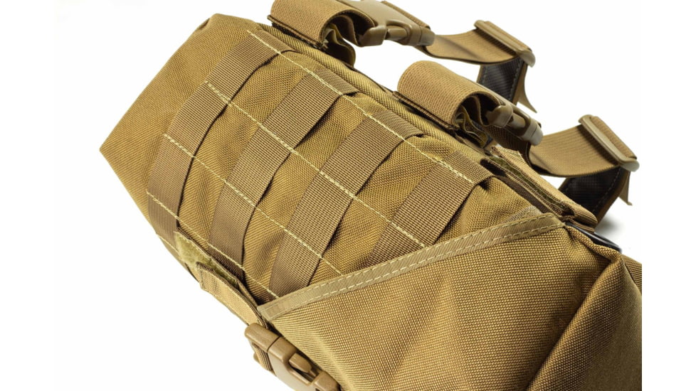 Elite Survival Systems Can-Ready Gas Mask Pouches, Thigh Carry