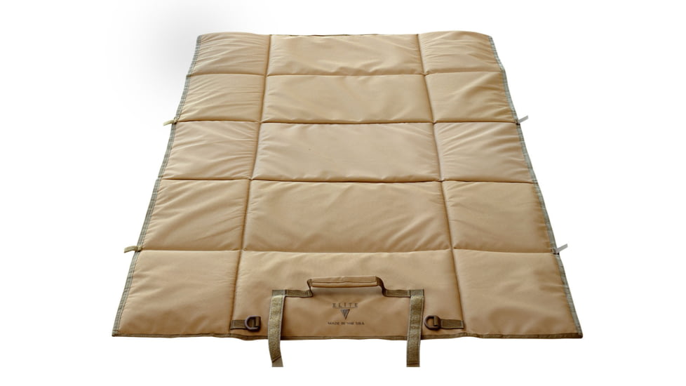 Elite Survival Systems Lightweight Tactical Shooting Mat, Tan, LTM-T