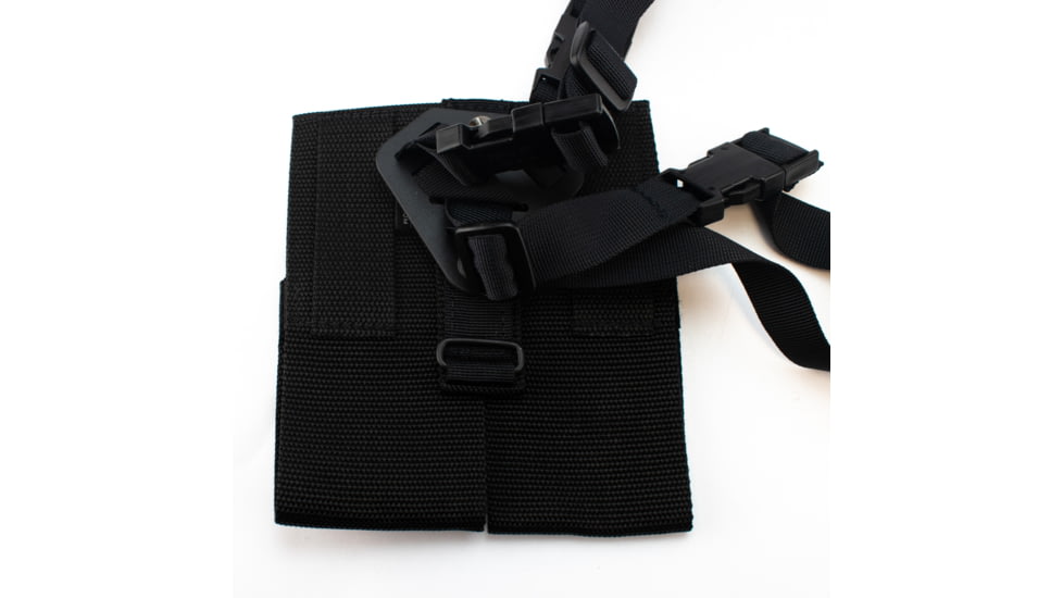 Elite Survival Systems M/ASH Shoulder Holster System, Size 8, For Glock 17 &amp; Similar, Black, MASH8-A