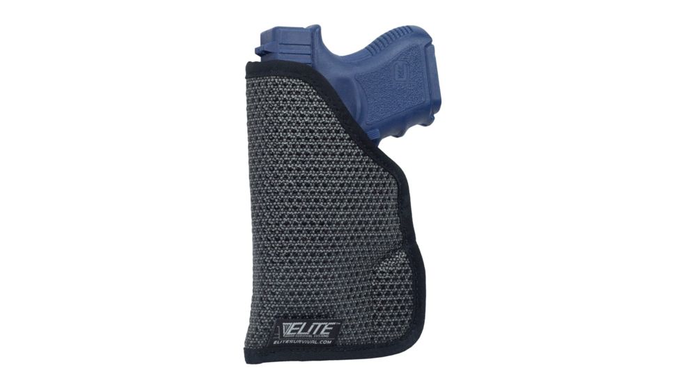 Elite Survival Systems Mainstay Clipless IWB/Pocket Holster, Black, 10L 7130-10L