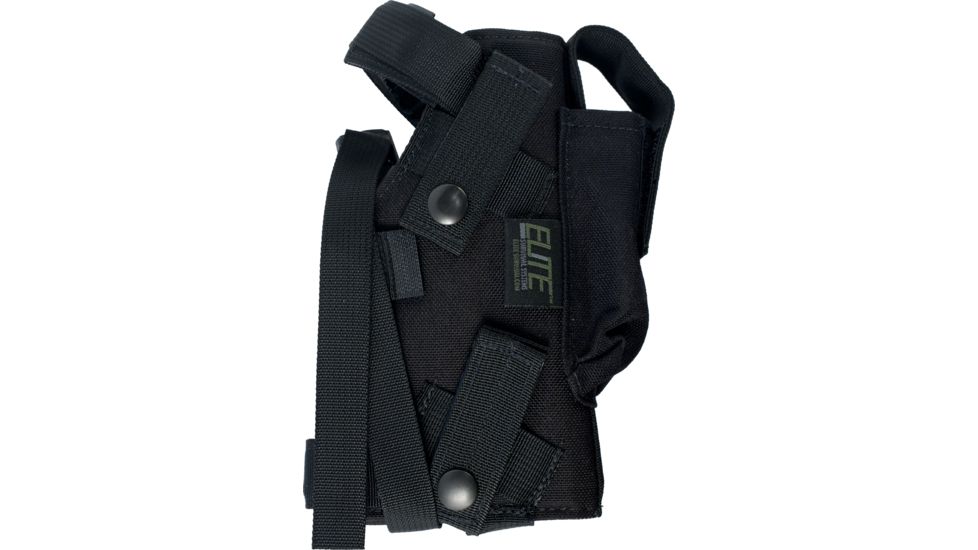 Elite Survival Systems Modular Holster, Left Hand, Black - 7690-B-LH