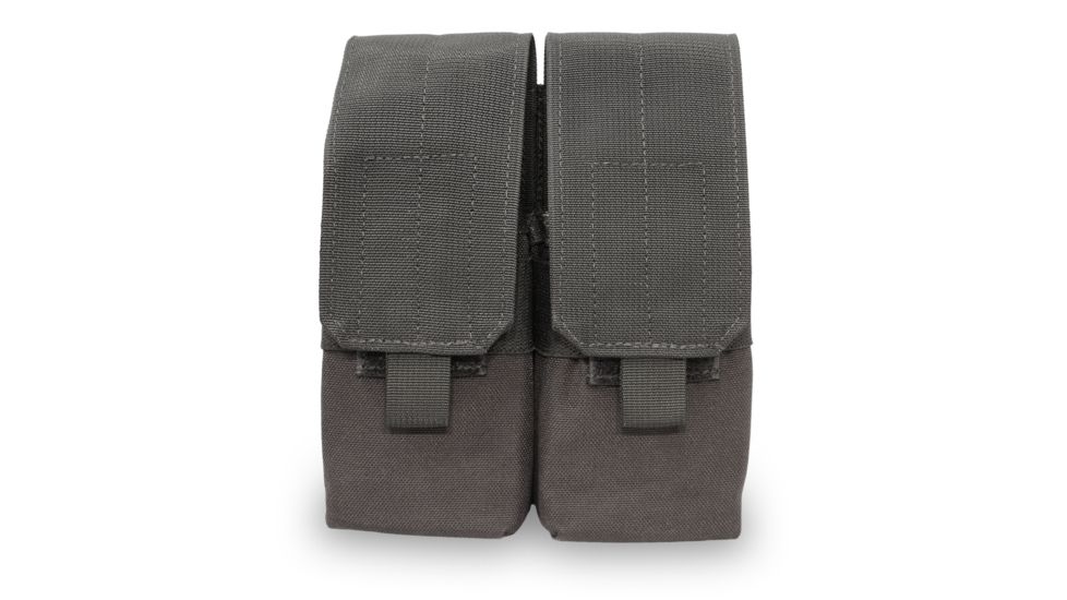 Elite Survival Systems MOLLE Double A/R Mag Pouch, Black ME102-B